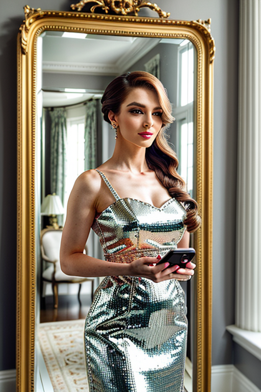 aesthetic mirror selfie girl quotes